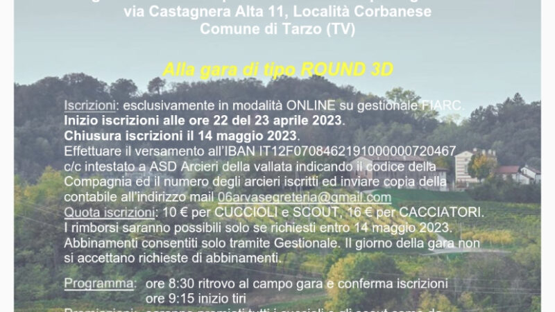 21 Maggio 2023, Corbanese di Tarzo (TV)